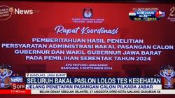 KPU Jawa Barat Berikan Waktu Paslon Pilkada Jabar Lengkapi Dokumen