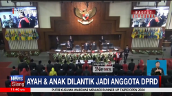 Ayah dan Anak Dilantik jadi Anggota DPRD di Semarang