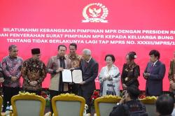 Silaturahmi Pimpinan MPR dengan Keluarga Bung Karno