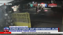 Tragis! Oknum Polisi Mabuk Miras Tabrak Pejalan Kaki hingga Tewas