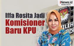 Infografis Iffa Rosita Jadi Komisioner KPU Gantikan Hasyim Asy'ari