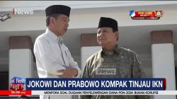 Jokowi dan Prabowo Kompak Lakukan Kunjungan Kerja Bareng ke IKN Bersama TNI Polri