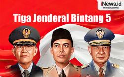 Infografis Tiga Jenderal Bintang 5