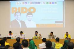 Rapat Koordinasi Pertama Tim Pemenangan RIDO, Ahmad Riza Patria Jadi Ketua Timses