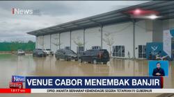 Venue Menembak PON XXI Aceh-Sumut Banjir dan Ambruk Diterpa Hujan