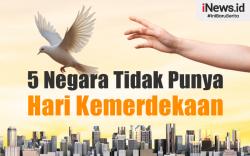 Infografis Daftar 5 Negara yang Tidak Punya Hari Kemerdekaan