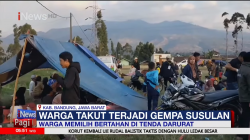 Ratusan Warga Korban Gempa Bumi di Kabupaten Bandung Mengungsi ke Tenda Darurat