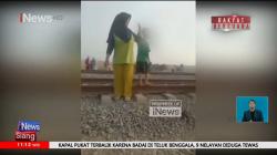 Selfie Berujung Maut, 4 Orang Tertabrak Kereta saat Asyik Bermain di Atas Rel