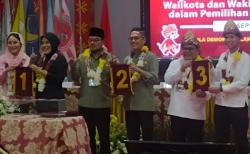 Pilwalkot Palembang 2024, Fitrianti-Nandriani Usungan Perindo Dapat Nomor Urut 1<