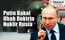 Infografis Putin Bakal Ubah Doktrin Nuklir Rusia