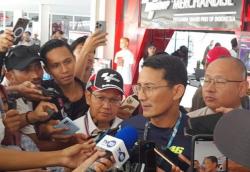 Sandiaga Uno Sebut Pembalap MotoGP dan Pemilik Dorna Puas dengan Sirkuit Mandalika<