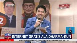 Dharma-Kun Janjikan Setiap Rumah Dapat Internet Gratis
