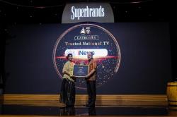 Top! iNews TV dan Okezone Raih Penghargaan Superbrands