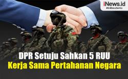 Infografis DPR Setujui 5 RUU Kerja Sama Pertahanan Negara Disahkan Jadi Undang-undang