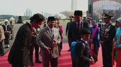 Istana Respons Video Viral Jokowi Tak Salami Try Sutrisno saat HUT TNI di Monas