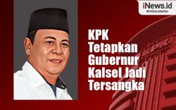 Infografis KPK Tetapkan Gubernur Kalsel Jadi Tersangka