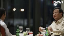 Presiden Jokowi Bertemu Prabowo saat Makan Malam, Gerindra: Bahas Keberlanjutan Program Pemerintah