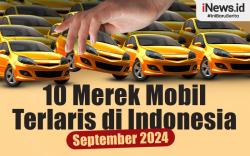 Infografis 10 Merek Mobil Terlaris di Indonesia September 2024