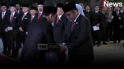 Pakai Beskap Betawi, Gibran Tiba di Gedung MPR untuk Dilantik Jadi Wapres