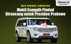 Infografis Mobil SUV Antipeluru Garuda, Dirancang Khusus untuk Presiden Prabowo