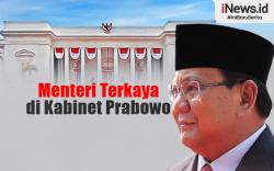 Infografis Daftar Menteri Terkaya di Kabinet Prabowo