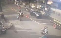 Viral Pemotor di Garut Tabrak Anggota Polisi saat Mengatur Lalu Lintas<