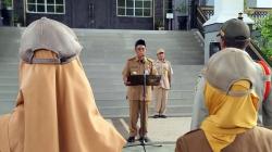 Gubernur Kalsel Sahbirin Noor Muncul ke Publik usai Hilang Sebulan, Pimpin Apel Pagi<