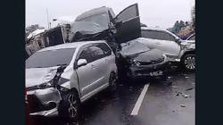 Kecelakaan Beruntun di Tol Purbaleunyi, Arus Lalu Lintas Dialihkan ke Cikamuning