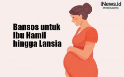 Infografis Ibu Hamil hingga Lansia bakal Dapat Bansos