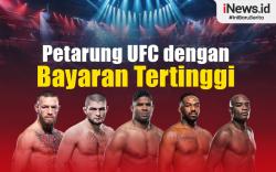 Infografis Deretan Petarung UFC dengan Bayaran Tertinggi