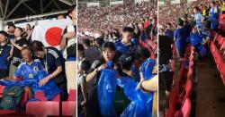 Inspiratif! Suporter Jepang Bersihkan Tribune SUGBK usai Laga Lawan Timnas Indonesia