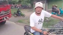 Video Viral Pria Ngaku Mantan Brimob Pukul Polantas di Palembang hingga Lebam<