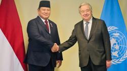 Prabowo Bertemu Sekjen PBB Antonio Guterres, Sampaikan Sikap soal Palestina
