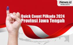 Infografis Quick Count Pilkada 2024 Provinsi Jawa Tengah