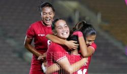 Timnas Putri Indonesia Ungguli Kamboja di Babak Pertama, Selangkah Lagi Juara Piala AFF Wanita 2024