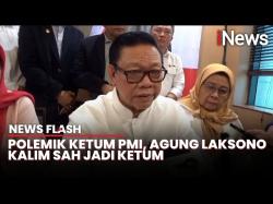 Agung Laksono Klaim Terpilih sebagai Ketum PMI Periode 2024-2029, segera Lapor Kemenkum