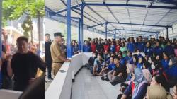 Sambil Menangis Mr Lee Owner PT AAM Semangati Pekerja usai Kebakaran, 2.000 Karyawan Diliburkan
