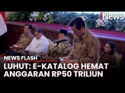 Di Depan Prabowo, Luhut Sebut Belanja Negara via e-Katalog Tembus Rp253,1 Triliun