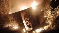 Kecelakaan Maut Bus Masuk Jurang lalu Terbakar di Pesisir Barat Lampung, 3 Orang Tewas