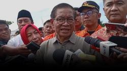 Pramono Anung Sambangi Pengungsian Korban Kebakaran Kebon Kosong Jakpus