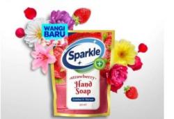 Sabun Cuci Tangan Strawberry Segar Refill Praktis dan Higienis