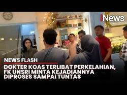 Fakultas Kedokteran Unsri Tarik Dokter Koas dari RS Siti Fatimah yang Berkelahi di Toko Kue 