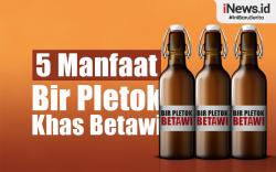 Infografis 5 Manfaat Bir Pletok Khas Betawi
