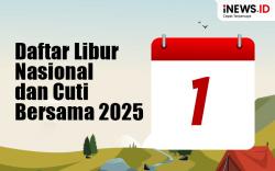 Infografis Daftar Libur Nasional dan Cuti Bersama 2025