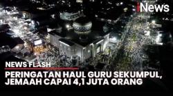 Peringatan Haul Guru Sekumpul, Dihadiri 4,1 Juta Jemaah Padati Martapura Kalsel