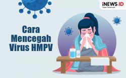 Infografis Cara Mencegah Virus HMPV