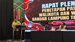 Eva-Deddy Ditetapkan Jadi Wali Kota dan Wakil Wali Kota Bandarlampung Terpilih<