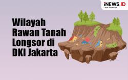 Infografis BPBD Jakarta Terbitkan Peringatan Dini Wilayah Rawan Longsor 