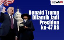 Infografis Donald Trump Dilantik sebagai Presiden ke-47 AS