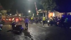 Mencekam! Massa Perguruan Silat Rusak Polsek Watulimo Trenggalek, 3 Polisi Terluka